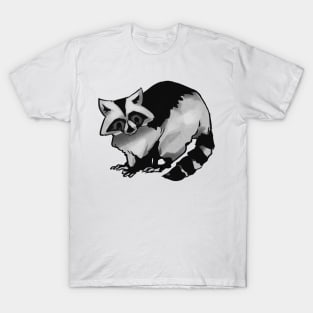 Cartoony Doomed Raccoon T-Shirt